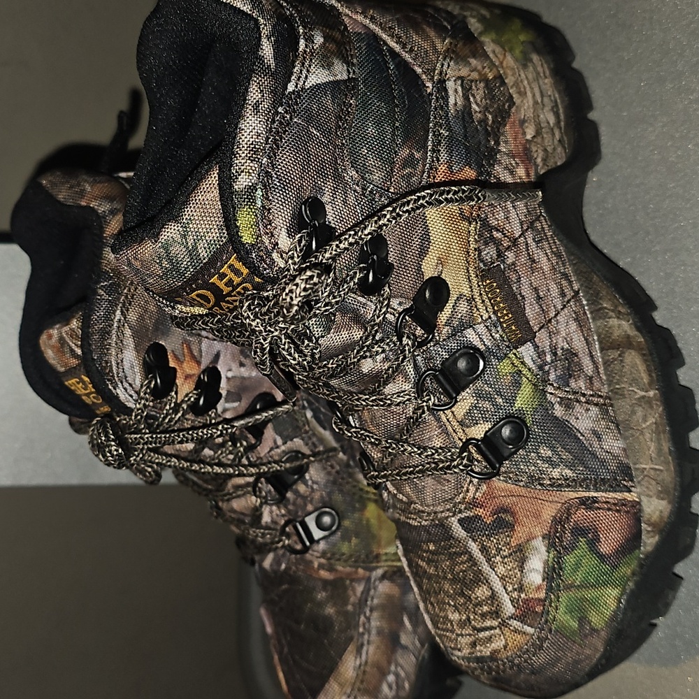 Red Head Kids Camouflage Outdoor Boots